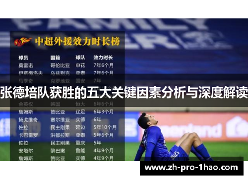 张德培队获胜的五大关键因素分析与深度解读